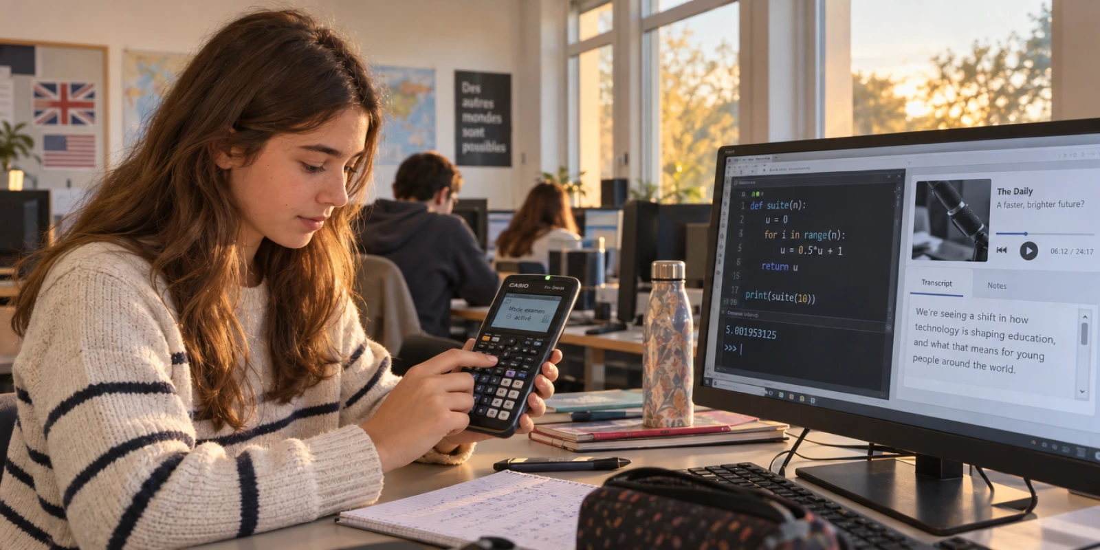 Les Outils Essentiels en Maths et LLCER : Calculatrices, Python et Médias Clés